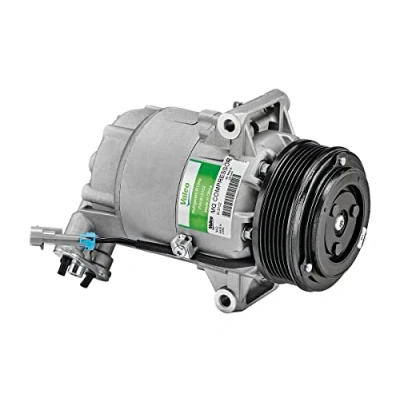 Image of 24466997, 93168622, 93168623, 93169377, 93196861 AC compressor VALEO 813102 CVC 12V PAG 125 R134a with oil NEW ORIGINAL PART
