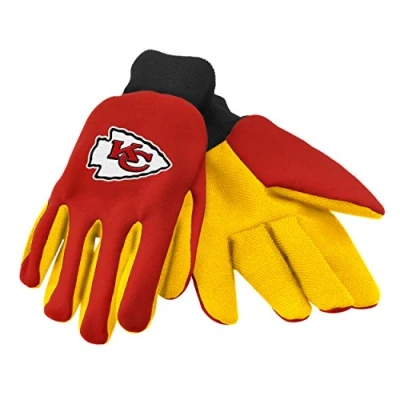 Image of FOCO NFL Kansas City Chiefs Colored Palm Glove