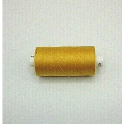 Image of Coats Moon 120s Sewing Machine Polyester Thread Cotton 1000 Yards Light Gold M006
