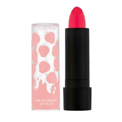 Image of Collection Mardi Gras Lip Balm Strawberry Green Apple &amp; Orange (Strawberry)