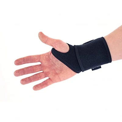 Image of Oypla Black Neoprene Adjustable Pain Relief Wrist Support Strap