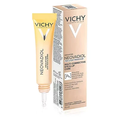 Image of Vichy Neovadiol Multi Corrective Eye and Lip Care for Perimenopause Menopause 15ml