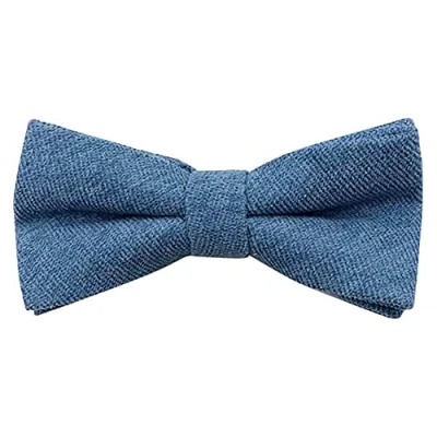 Image of Children&#039;s Kids Boys Luxury Cotton Blend Elasticated Bow Tie (Peacock Teal Blue) suitable for formalwear, weddings, parties, pageboy outfits