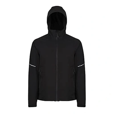 Image of Regatta Professional Men&#039;s Water repellent X Pro Prolite Stretch Softshell Jacket Black, Size: Xxl