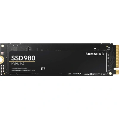 Image of Samsung 980 1 TB PCIe 3.0 (up to 3.500 MB/s) NVMe M.2 Internal Solid State Drive (SSD) (MZ V8V1T0BW)