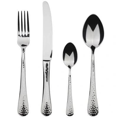 Image of Bergner Cutlery, Stainless Steel, Chrome, 27 x 20 5 cm, Pack of 24