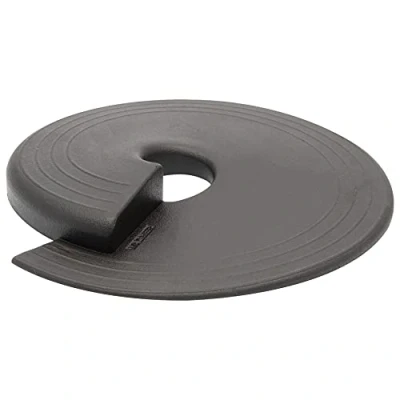 Image of WAGNER Door Wedge/Doorstop Ø 110 x 13 mm, Black Design Wedge Made of an Innovative elastomer, to be Pushed Underneath Doors or clamped, with Incline for Different uses 15698101
