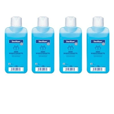 Image of Bottles of Sterillium Hygiene Hand Disinfectant 4 x 500ml
