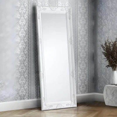 Image of Julian Bowen Palais Lean To Dress Mirror, White