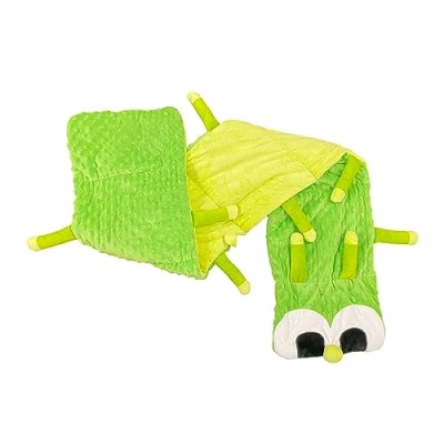 Image of Playlearn 38x46cm Caterpillar Weighted Stuffed Animal for Anxiety Comfort Stress Relief 2.5kg Sensory Kids Animals Plushies and