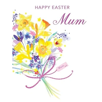 Image of Piccadilly Greetings Easter Card, Happy Mum 8 x 6 inches