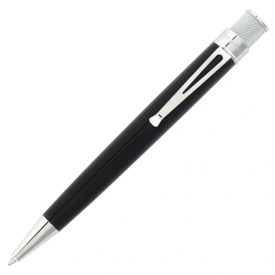 Image of Retro 51 Tornado Black Lacquer Finish Rollerball Pen VRR 1301