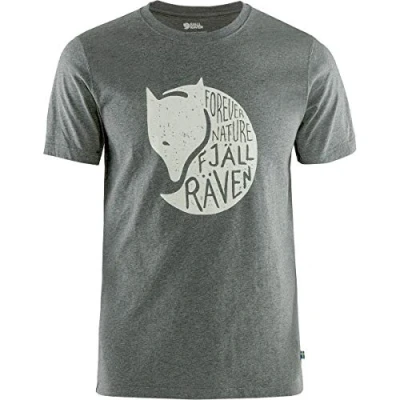Image of FJALLRAVEN F81951 018 Forever Nature T Shirt M Stone Grey