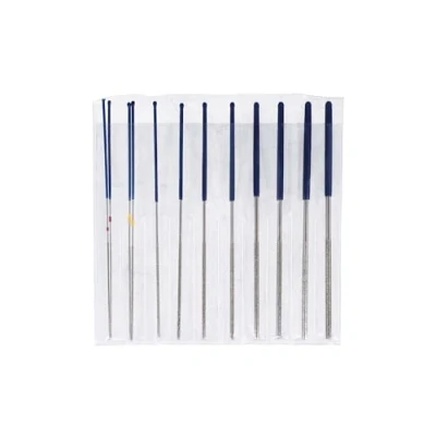 Image of Laser 8645 Micro Round Diamond Coated File Set 12pc