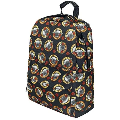 Image of Rocksax Backpack The Beatles Abbey Road B/W Rucksack 43cm x 30cm 15cm Officially Licensed Merchandise
