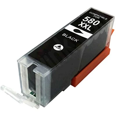 Image of PIGMENT BLACK PGI 580PGBK XXL compatible ink cartridge for Pixma TR7550 TR8550 TS6150 TS6151 TS6251 TS6350 TS6351 TS705 TS8150 TS8152 TS8250 TS8251 TS8252 TS8352 TS9150 TS9550 TS9551 TS9551C