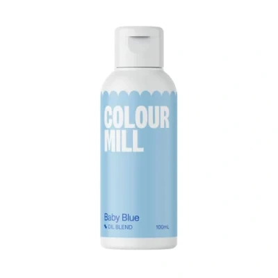 Image of Colour Mill Oil Based Food Coloring, 100 Milliliters Baby Blue