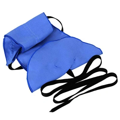 Image of BQLZR Saxophone Cloth Soft Sort Out Tool Blue Super Alto Tenor Sax Body Pull Through Microfiber
