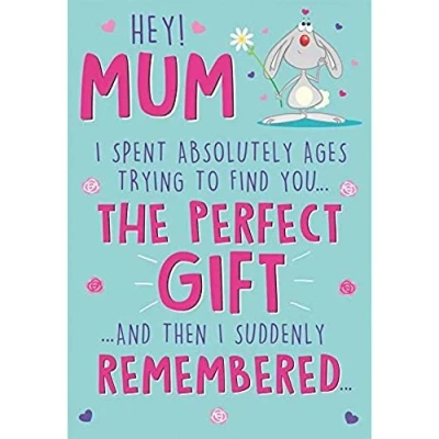 Image of Regal Publishing Humour Funny Mother&#039;s Day Card Mum 9 x 6 inches