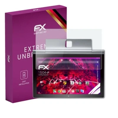 Image of atFoliX plastic Glass Protective Film compatible with Lenovo Yoga Tablet 2 Pro 13.3 inch Protector, 9H Hybrid FX Screen Protector of