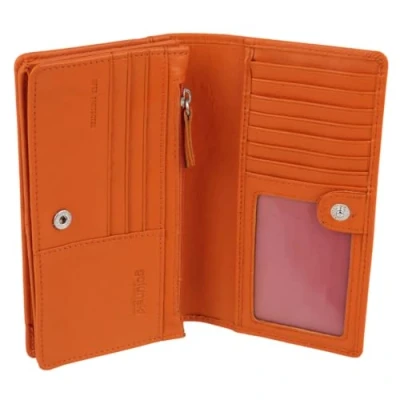 Image of Golunski Leather Ladies Purse/Wallet RFID Protected Orange