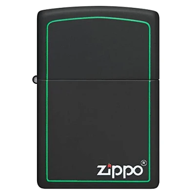 Image of Zippo Lighter, Metal, Black Matte, One Size
