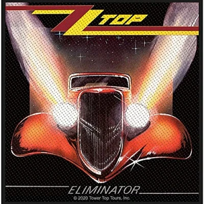 Image of Razamataz ZZ Top Eliminator Patch 10cm x Black