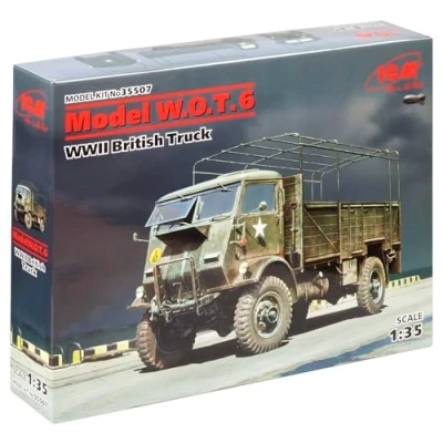 Image of ICM ICM35507 W.O.T.6, Military 1:35 Model W.O.T. 6, WWII British Truck, gray, Mittel