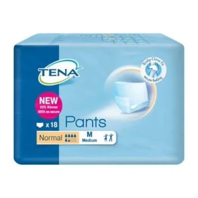 Image of Tena Pants Original Normal Size Medium Incontinence 1 Pack of 18