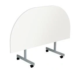 Image of Allegro Tilting Table 1600x800 Silver/White Ref OETT1680DENDSVWH
