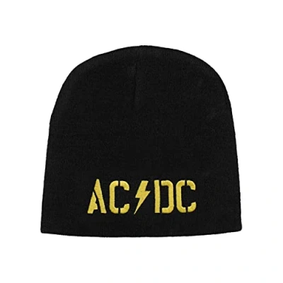 Image of AC/DC &#039;PWR UP Logo&#039; (Black) Beanie Hat