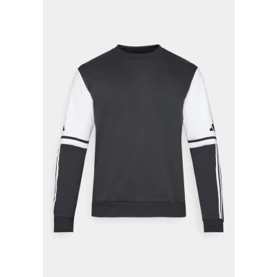Image of adidas Performance SQUADRA25 Sweatshirt, Men&#039;s, Size: Small, Black/white