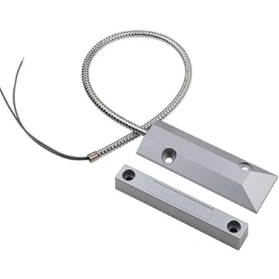Image of YZIF Wired Metal Door Magnetic Contact Sensor Detector Garage Warehouse Security Switch Alarm