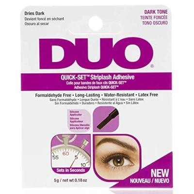 Image of Duo Quick Set Striplash Adhesive, Dark, 5 g (Pack of 1)