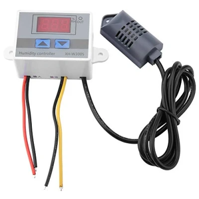 Image of XH W3005 Humidity Sensor, 220V, 0 99% RH Digital Hygrometer Controller, 0.1% Control Accuracy, 60 * 45 31mm/2.4 1.8 1.2inch (220V 1500W)