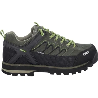 Image of CMP Men&#039;s Moon Low Trekking Shoes WP Hiking, Military, 5.5 UK