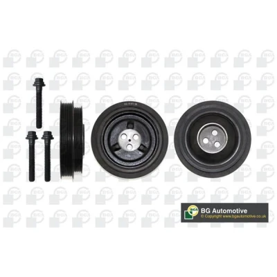 Image of 9659920080 Belt Pulley Set, crankshaft BGA DP0834K FORD: Transit Mk7 Van, Mk6 Caja / Chasis, Minibus