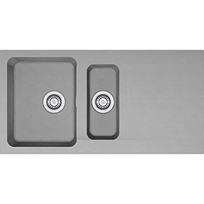 Image of Franke Tectonite Orion 651 114.0476.403 Built in Sink Stone Grey