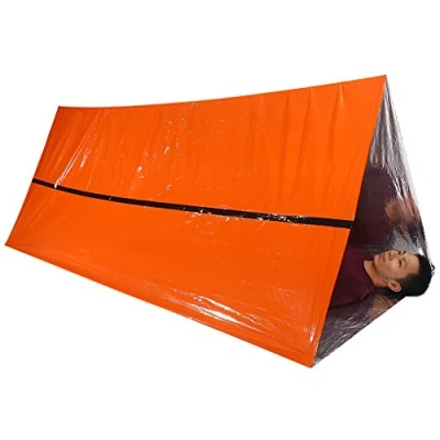 Image of Disaster Prevention Ponchos Thermal Waterproof Blanket Emergency Rescue Shelter Foldable Military Survival Tent