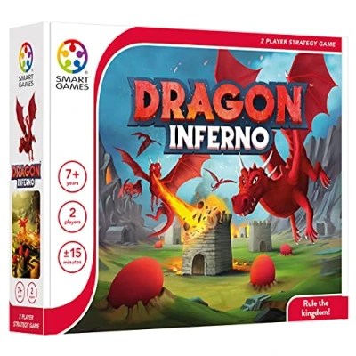 Image of Smart Games Dragon Inferno, 2 Player Strategy Game, 7+ Years