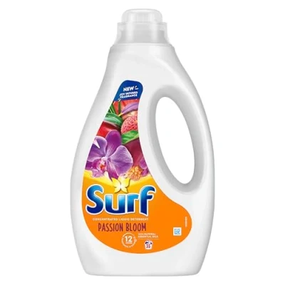 Image of Surf Passion Bloom Laundry Washing with a joy infused fragrance &amp; natural essential oils lasting up to 12 hours in wear Liquid Detergent for brilliantly clean results 35 washes