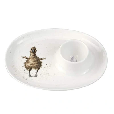 Image of Wrendale Designs &#039;Gosling&#039; Egg Saucer