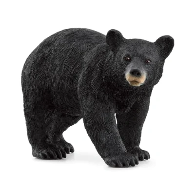 Image of schleich 14869 WILD LIFE American Black Bear Figurine for ages 3+