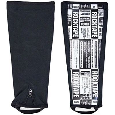 Image of RockTape Rock Guards Shin Guards, Unisex, RockGuards Schienbeinschoner, Manifesto, Medium,
