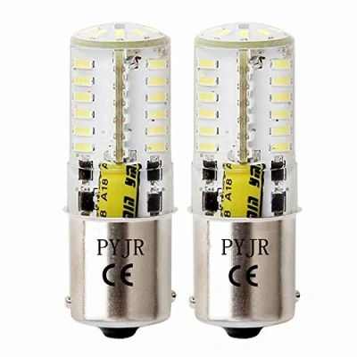 Image of P21W 1156 Ba15S 12V 5W Car Led Bulbs, Single Contact Base, Cool White 6000K 500Lm, For Trailer Camper Boat Yard Light Brake Indicator And Reversing (Pack Of 2)
