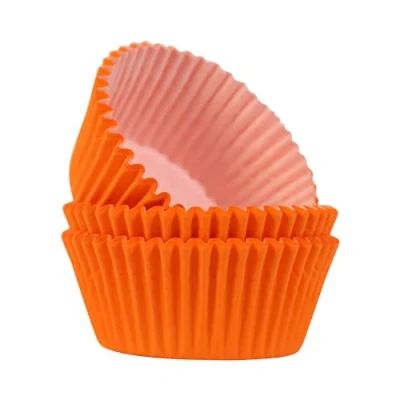 Image of PME Cupcake Cases, Orange (60)