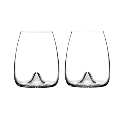Image of Elegance Stemless Wine Glass, Set of 2