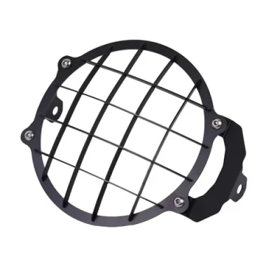 Image of Motorcycle Headlight Cover For Triumph Speed 400 Scrambler 400X 2024 2025 Motocycle Guard Head Light Grille Protector