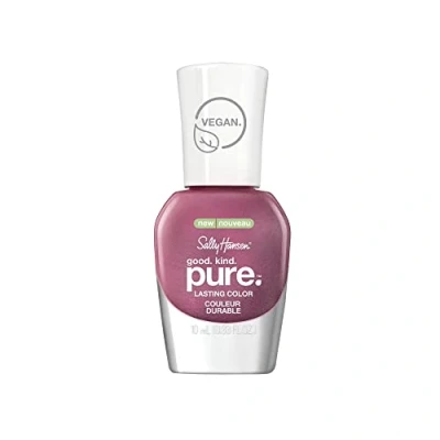 Image of Sally Hansen Good Kind Pure Vegan Nail Polish, Frosted Amethyst, 10ml