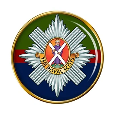 Image of Royal Scots, British Army Pin Badge